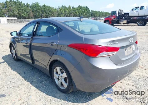 2013 Hyundai Elantra Gls from USA, damaged, VIN 5NPDH4AE7DH287809